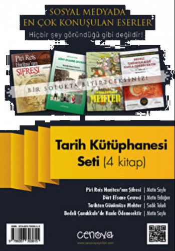 Tarih Kütüphanesi Seti 4 kitap