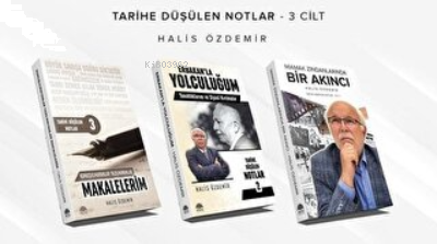 Tarihe Düşen Notlar Seti - 3 Kitap Takım