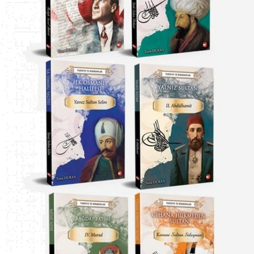 Tarihte İz Bırakanlar Seti - 6 Kitap