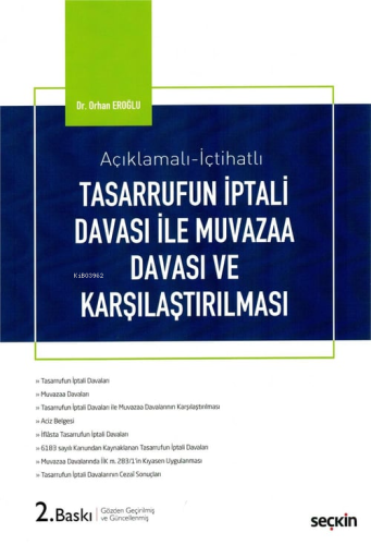 Tasarrufun İptali Davası ile Muvazaa Davası ve Karşılaştırılması