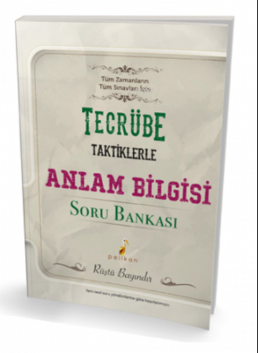 Tecrübe Taktiklerle Anlam Bilgisi Soru Bankası