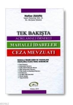 Tek Bakışta Mahalli İdareler, Ceza Mevzuatı