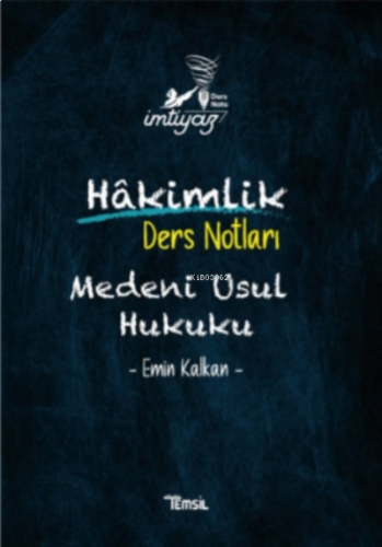 Temsil Hakimlik İmtiyaz Medeni Usul Hukuku Ders Notları