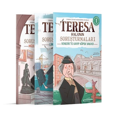 Teresa Hala’nın Soruşturmaları Seti (3 Kitap);Görsel, Mantıksal ve Bil