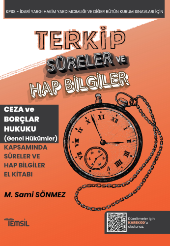 Terkip Ceza Hukuku ve Borçlar Hukuku Genel Hükümler Süreler ve Hap Bil