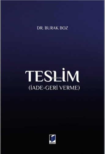 Teslim (İade-Geri Verme)