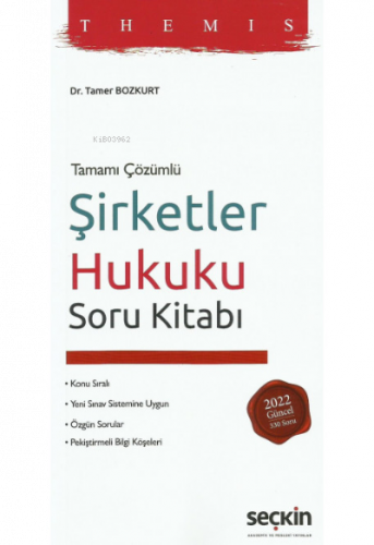 Themıs Şirketler Hukuku Soru Kitabı