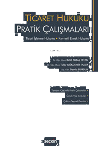 Ticaret Hukuku Pratik Çalışmaları