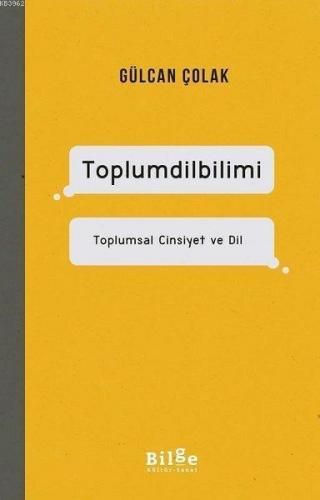 Toplumdilbilimi Toplumsal Cinsiyet ve Dil