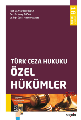 Türk Ceza Hukuku Özel Hükümler