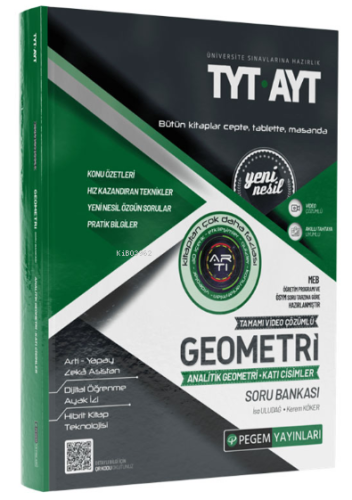 TYT-AYT Geometri Analitik Geometri-Katı Cisimler Soru Bankası