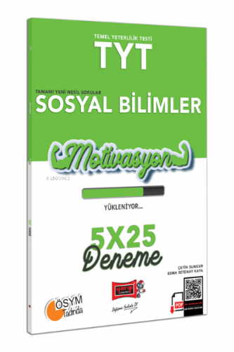 TYT Motivasyon Sosyal Bilimler 5x25 Denemesi