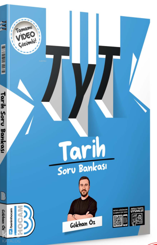 TYT Tarih Tamamı Video Çözümlü Soru Bankası Benim Hocam Yayınları