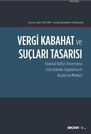 Vergi Kabahat ve Suçları Tasarısı