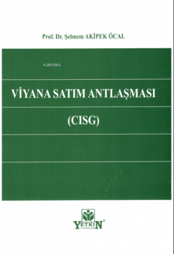 Viyana Satım Antlaşması (CISG)