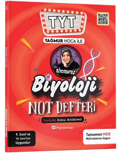 Yağmur Hoca ile TYT Biyosentez Biyoloji Not Defteri Tamamı El Yazılı