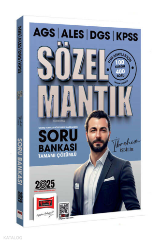 Yargı Yayınları 2025 AGS ALES DGS KPSS Sözel Mantık Tamamı Çözümlü Soru Bankası