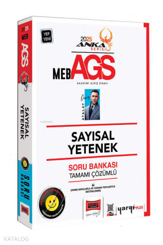 Yargı Yayınları 2025 MEB-AGS Anka Serisi Sayısal Yetenek Tamamı Çözüml