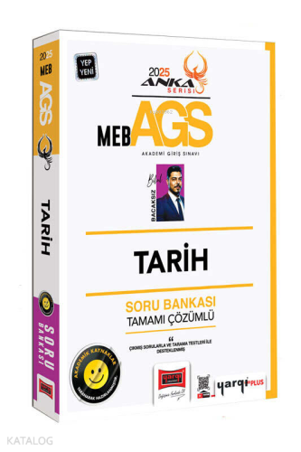 Yargı Yayınları 2025 MEB-AGS Anka Serisi Tarih Tamamı Çözümlü Soru Bankası