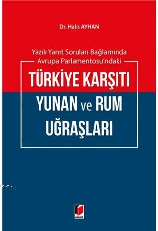 Yazılı Yanıt Soruları Bağlamında Avrupa Parlementosu'ndaki Türkiye Kar