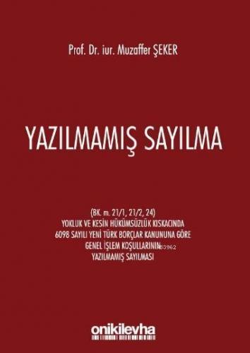 Yazılmamış Sayılma