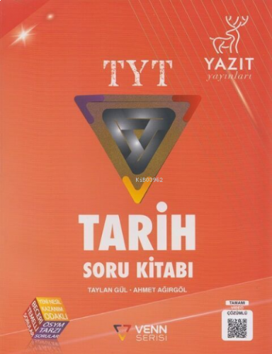 Yazıt Venn Serisi Yks Tyt Tarih Soru Kitabı