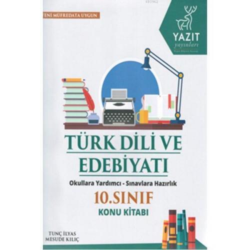 Yazıt Yayınları 10. Sınıf Türk Dili ve Edebiyatı Konu Kitabı Yazıt