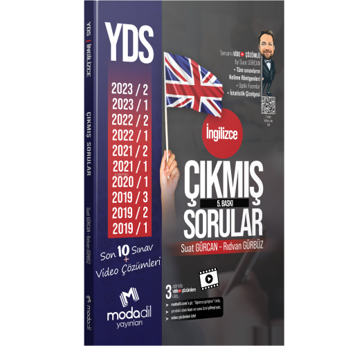 YDS İngilizce Çıkmış Sorular Tamamı Video Çözümlü