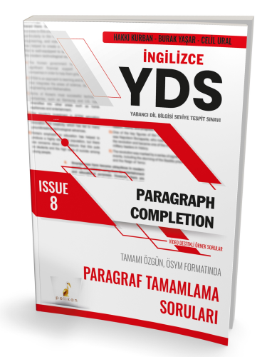 YDS İngilizce Paragraph Completion Issue 8