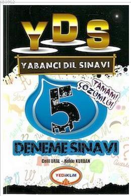 YDS Tamamı Çözümlü 5 Deneme Sınavı