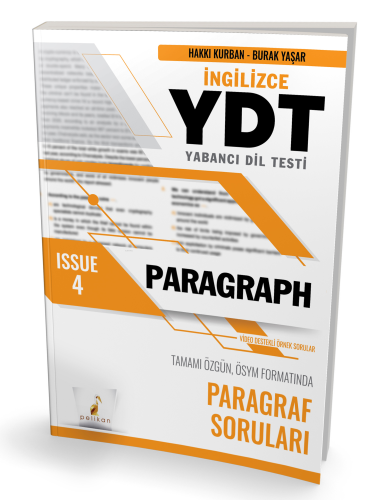 YDT İngilizce Paragraph Issue 4