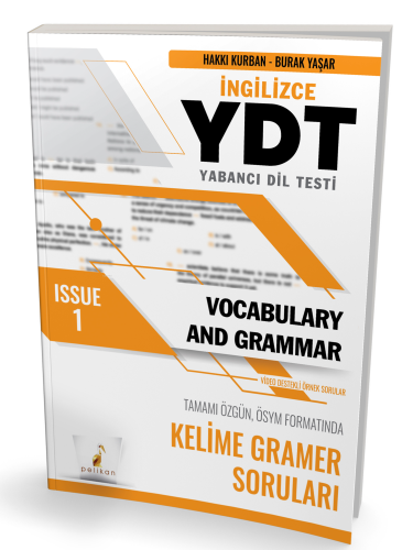 YDT İngilizce Vocabulary and Grammar Issue 1