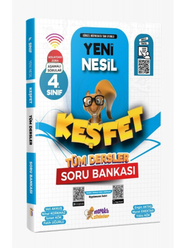 Yeni Nesil Keşfet 4.Sınıf Tüm Dersler Soru Bankası