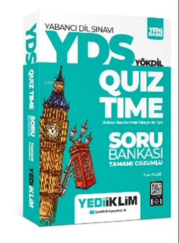 YÖKDİL Quiz Time Tamamı Çözümlü Soru Bankası