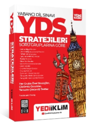 YÖKDİL Stratejileri Soru Gruplarına Göre Konu Anlatımlı Soru Bankası