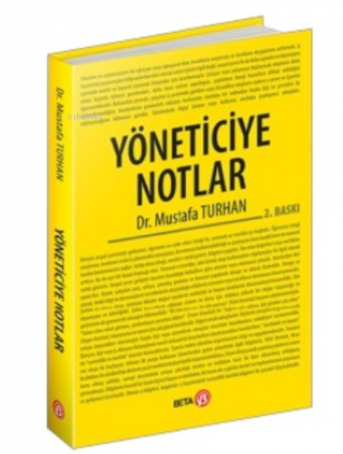 Yöneticiye Notlar