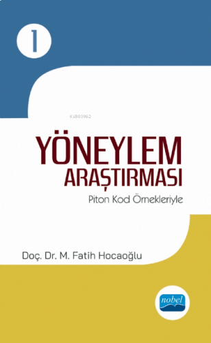 Yöneylem Araştırma - I / Piton Kod Örnekleriyle