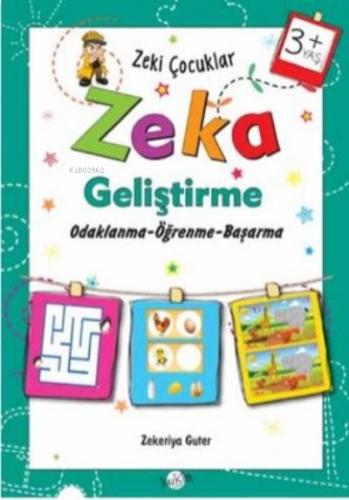 Zeka Geliştirme +3 Yaş Odaklanma-Öğrenme-Başarma